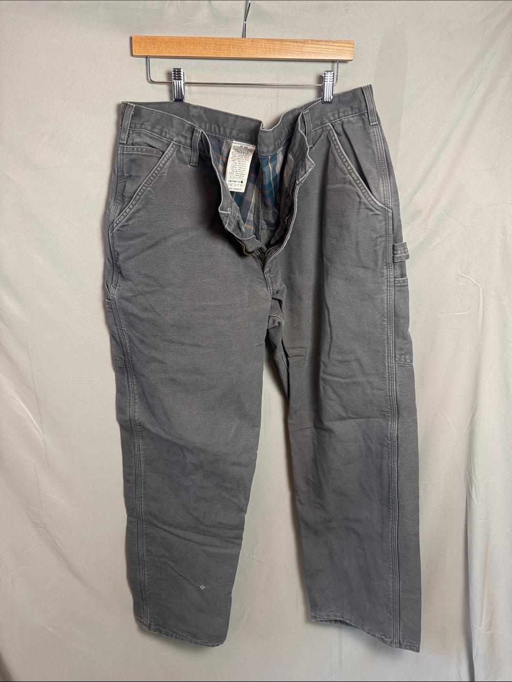Carhartt Gray Cargo Work Pants